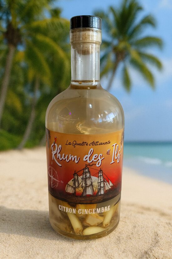 Rhum Arrangé - Citron Gingembre 30° - 70cl